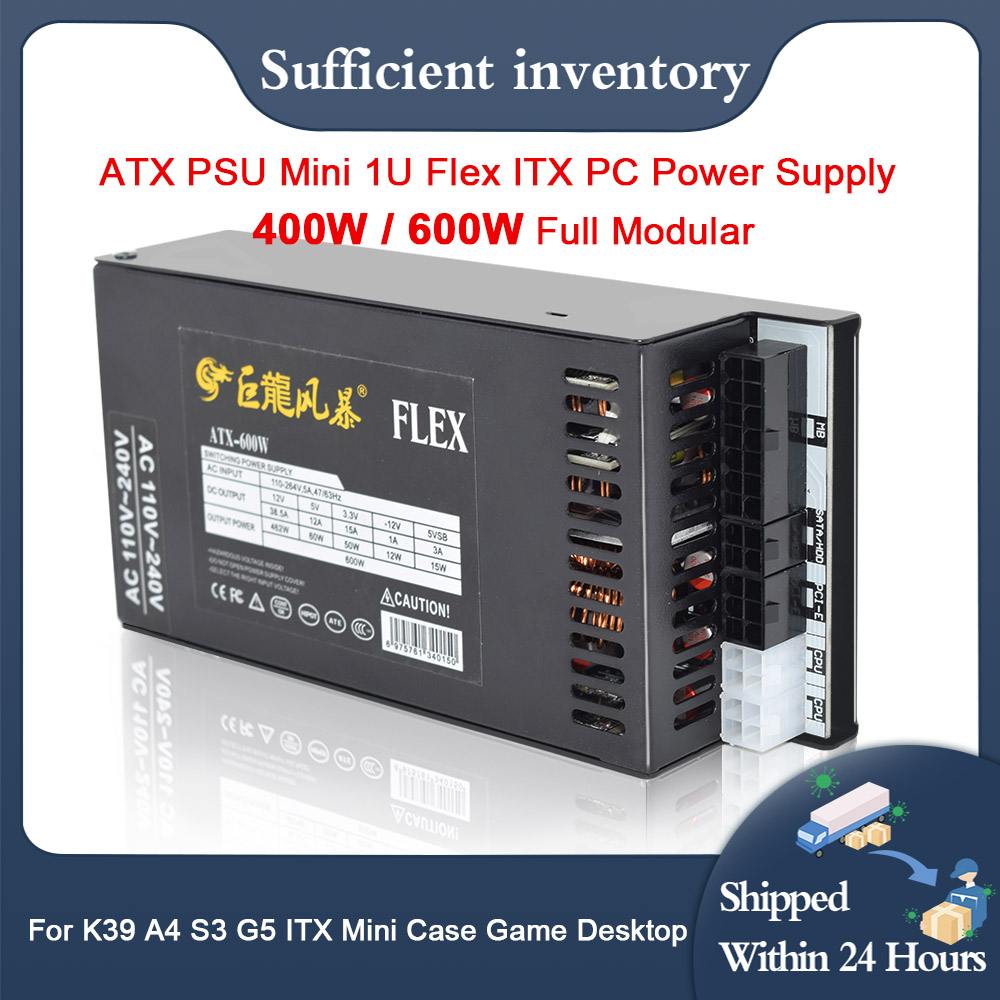 새로운 PC 전원 공급 장치 400W 600W 전체 모 - Flex Atx Power Supply 600W 1U 리뷰 및 가격